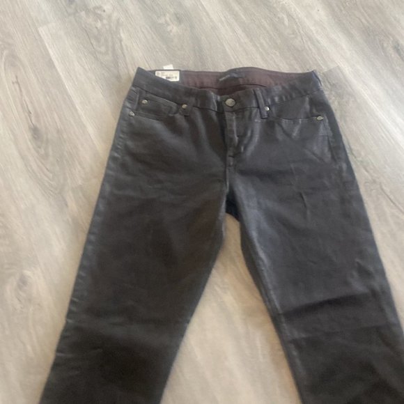 Fidelity leatherteen Coated brown NWT tag  pants size 31 - Picture 3 of 14